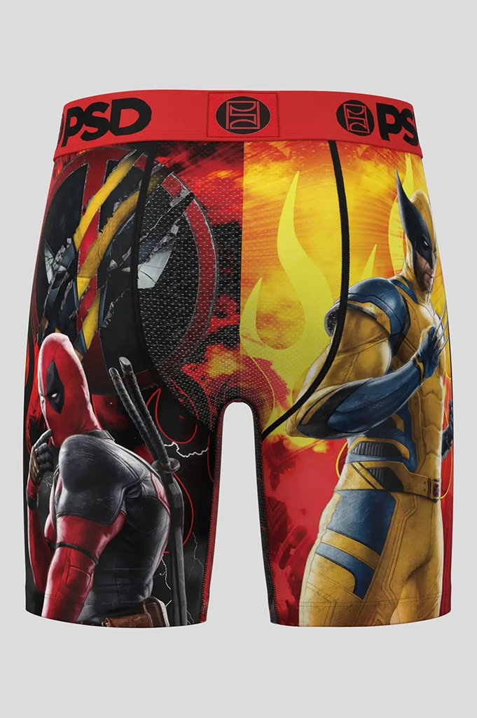 PSD x MARVEL Deadpool Best Buds Boxer Brief Underwear