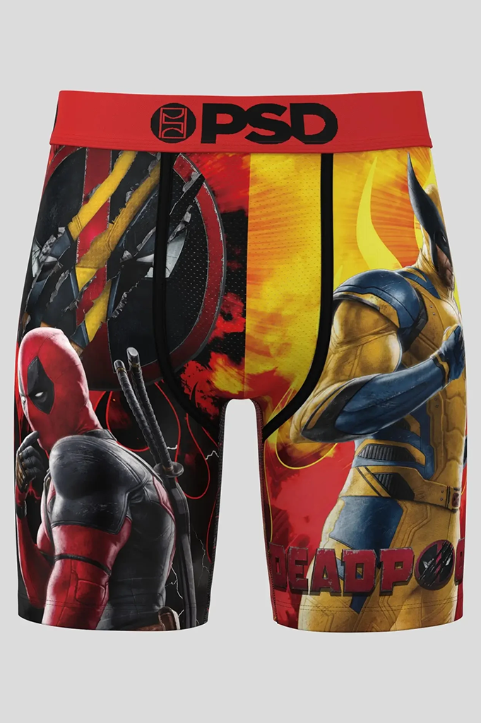 PSD x MARVEL Deadpool Best Buds Boxer Brief Underwear – Mainland Skate ...