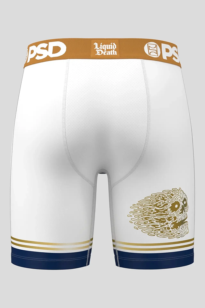 PSD x Liquid Death - Liquid Death Gold Boxer Brief Underwear