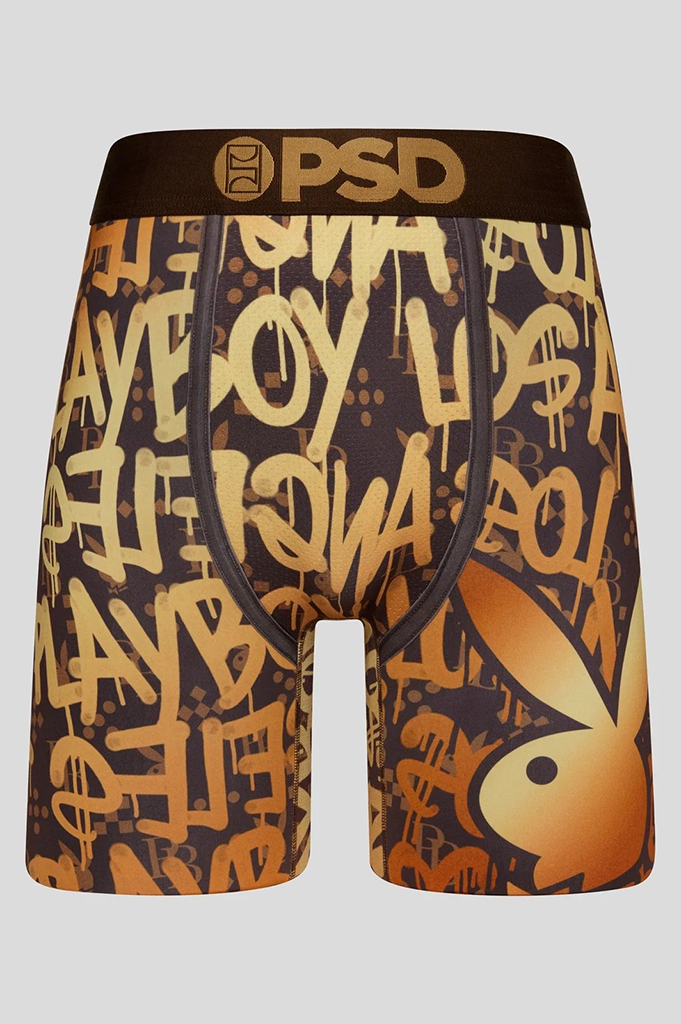 PSD Playboy Graffiti Luxe Boxer Brief Underwear– Mainland Skate