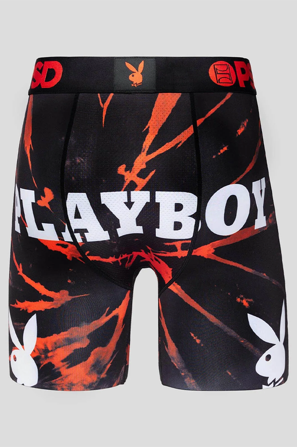 PSD Playboy Spiral Dye Boxer Brief Underwear