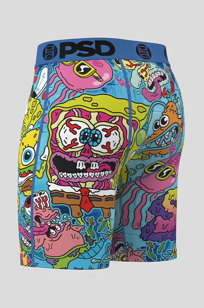 PSD Spongebob Punk Boxer Brief Underwear