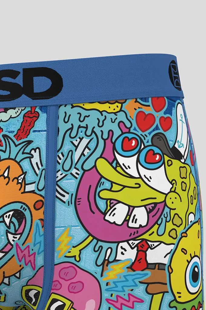 PSD Spongebob Punk Boxer Brief Underwear