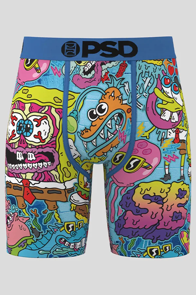 PSD Spongebob Punk Boxer Brief Underwear