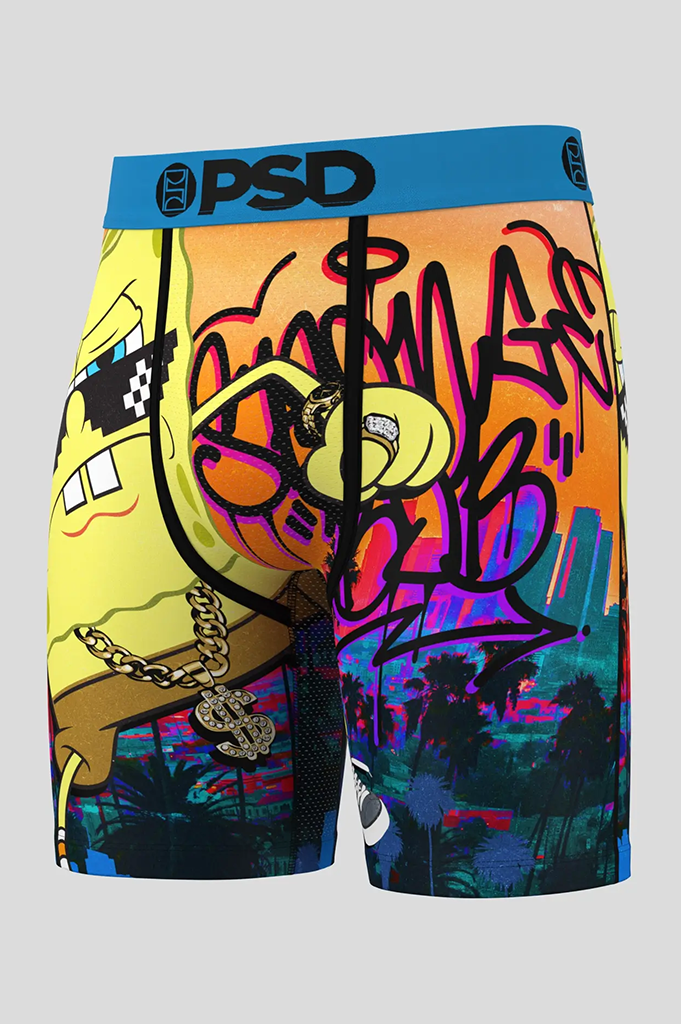 PSD Spongebob Squarepants West Coast Boxer Brief Underwear