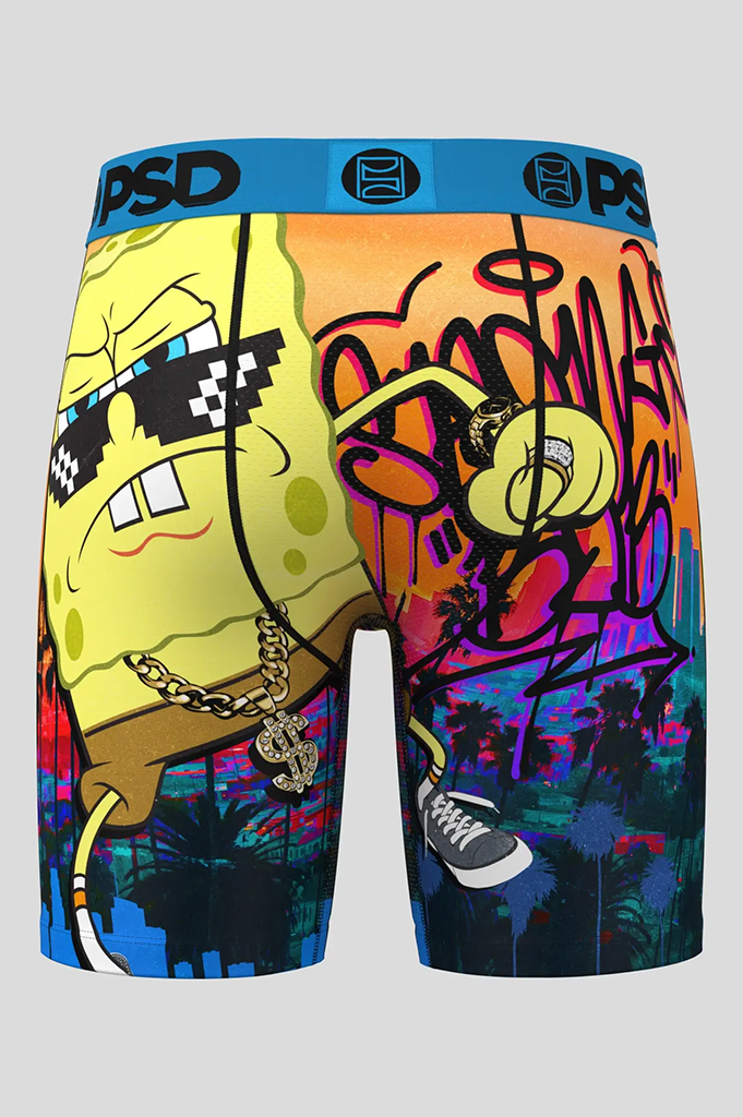 PSD Spongebob Squarepants West Coast Boxer Brief Underwear