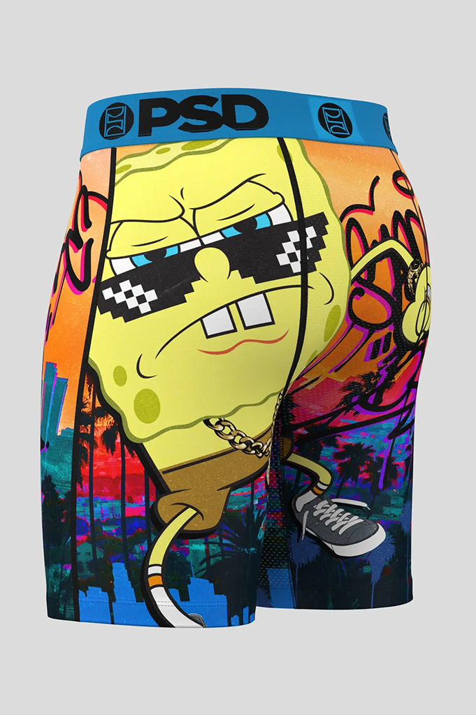 PSD Spongebob Squarepants West Coast Boxer Brief Underwear