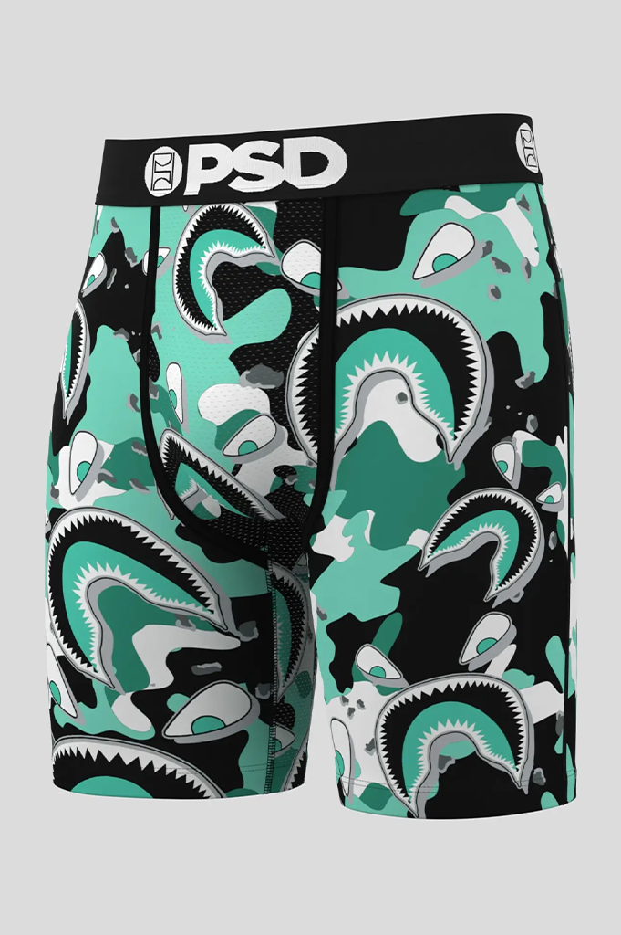 PSD Warface Aqua Shark Boxer Brief Underwear