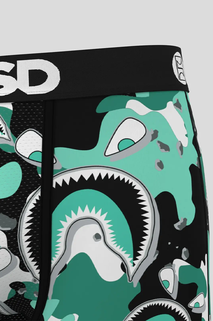 PSD Warface Aqua Shark Boxer Brief Underwear