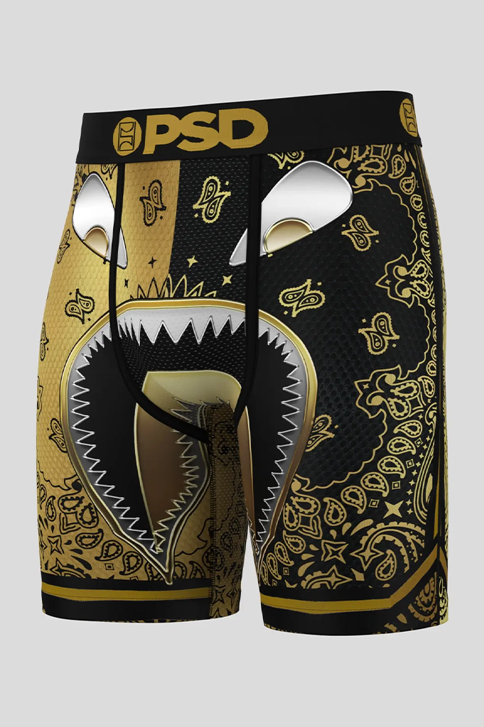 PSD Warface Golden Boxer Brief Underwear