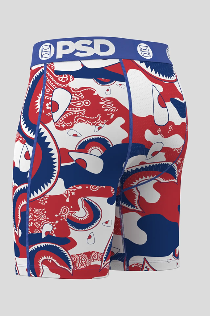 PSD Warface Camo Paisley Boxer Brief Underwear