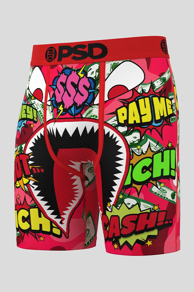 PSD Warface Pay Me Boxer Brief Underwear