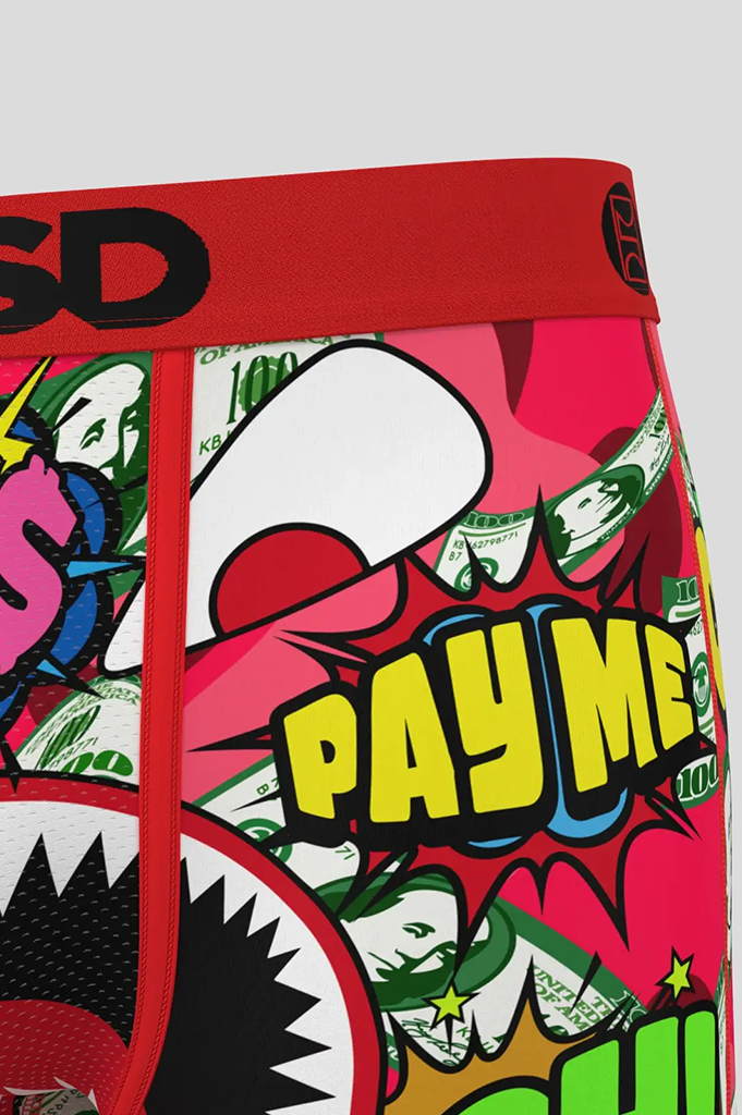 PSD Warface Pay Me Boxer Brief Underwear