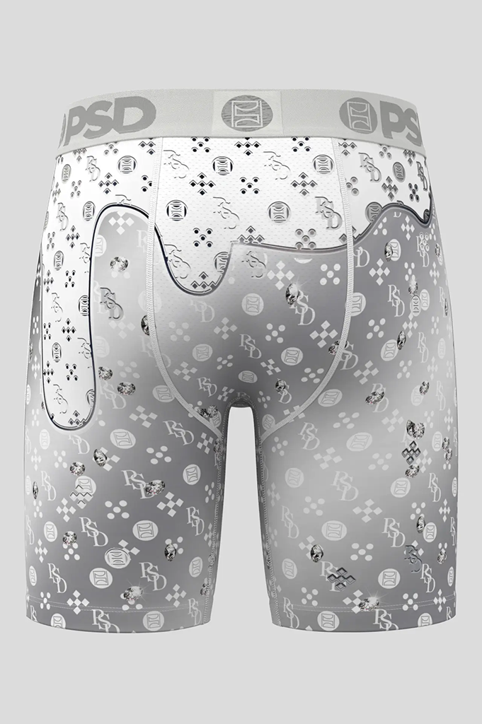 PSD Warface White Diamond Boxer Brief Underwear