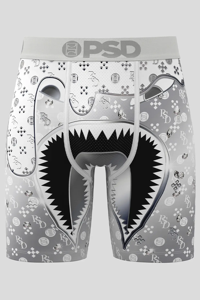 PSD Warface White Diamond Boxer Brief Underwear