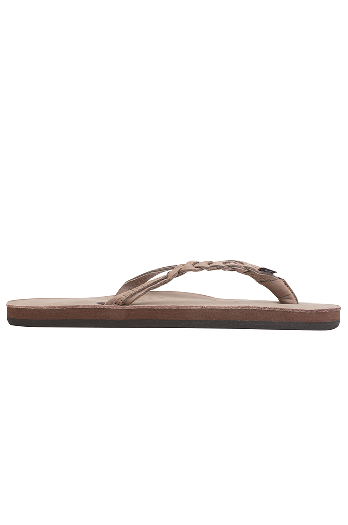 Rainbow Women's Flirty Braidy Single Layer Premier Leather Sandals