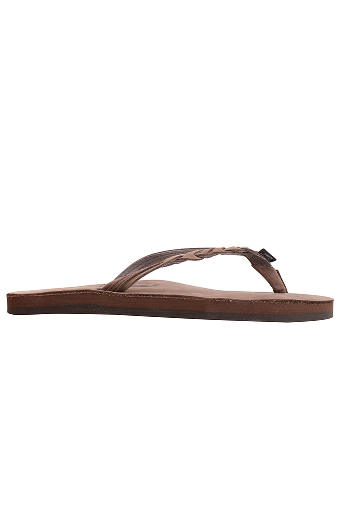 Rainbow Women's Flirty Braidy Single Layer Premier Leather Sandals
