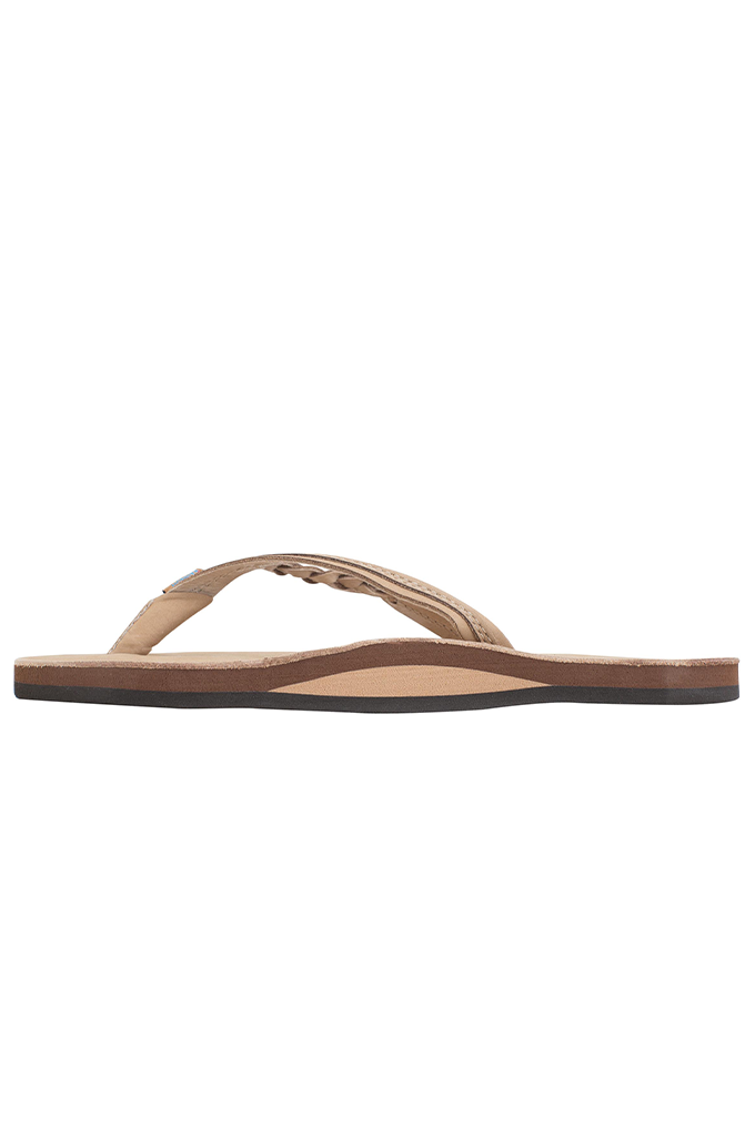 Rainbow Women's Flirty Braidy Single Layer Premier Leather Sandals