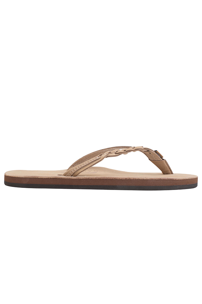 Rainbow Women's Flirty Braidy Single Layer Premier Leather Sandals