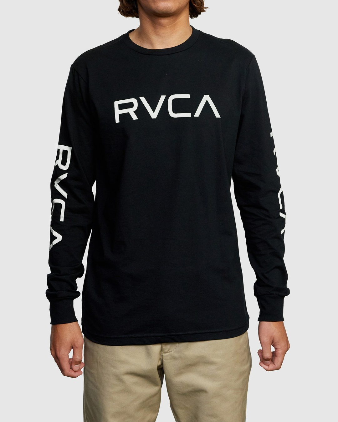 人気ブランド【RVCA】Big LONG SLEEVE T-SHIRT 関税/送料込み RVCA Big RVCA Long Sleeve Tee – Mainland Skate & Surf