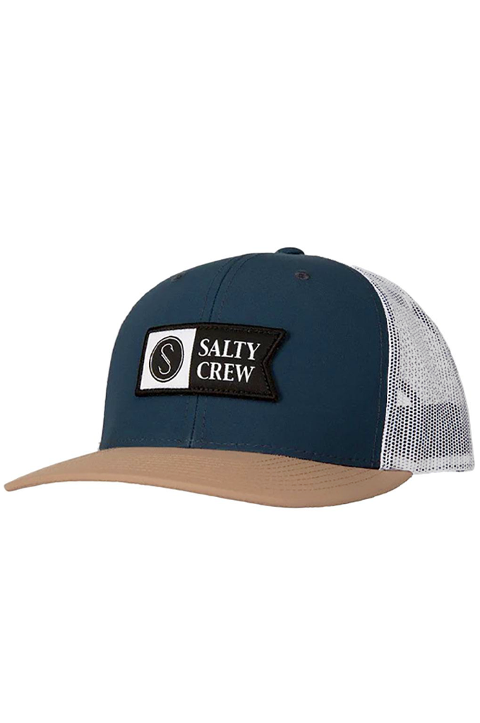 Salty Crew Pinnacle 2 Water Repellant Retro Trucker Hat