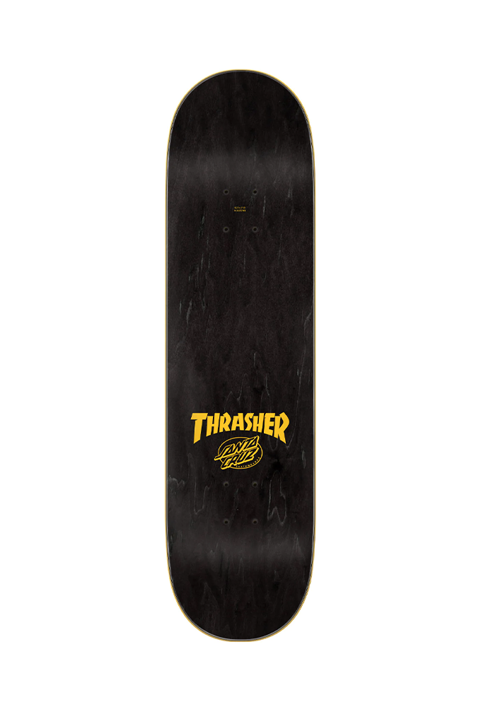 Santa Cruz Thrasher Screaming Flame Logo Deck 8.25"