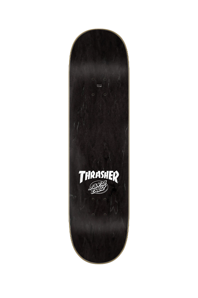 Santa Cruz Thrasher Screaming Flame Logo Deck 8"