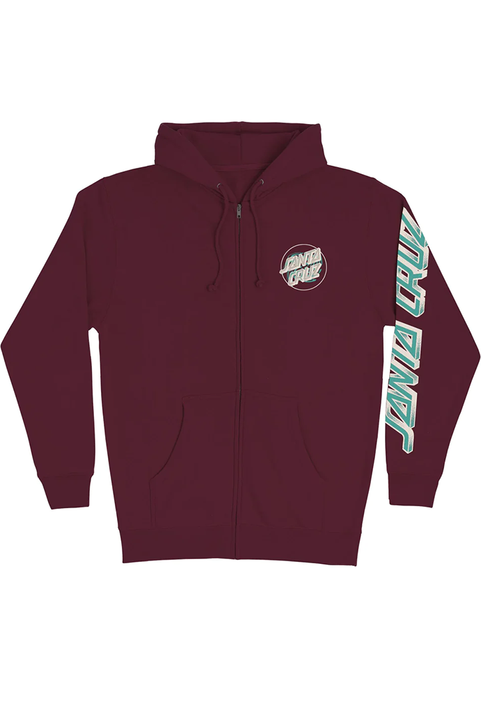 Santa Cruz Beginning Dot Zip Hoodie