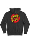 Santa Cruz Classic Dot Zip Sweatshirt