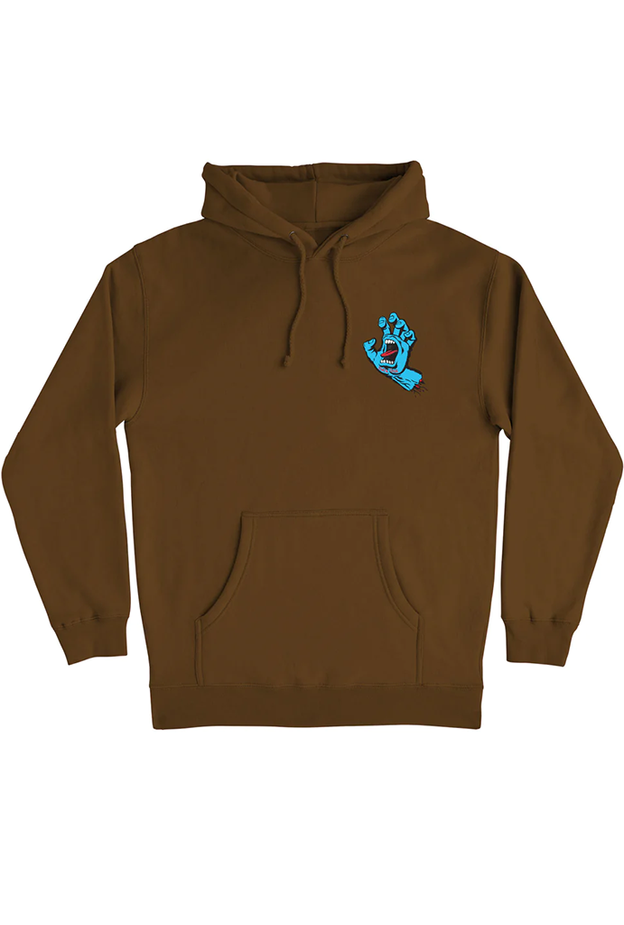 Santa cruz sales hoodie screaming hand