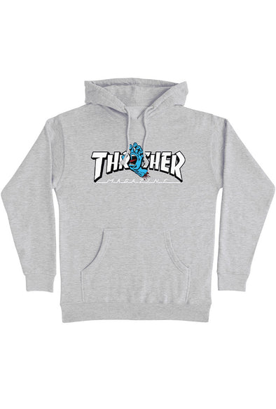Santa Cruz X Thrasher Screaming Logo Pullover Hoodie