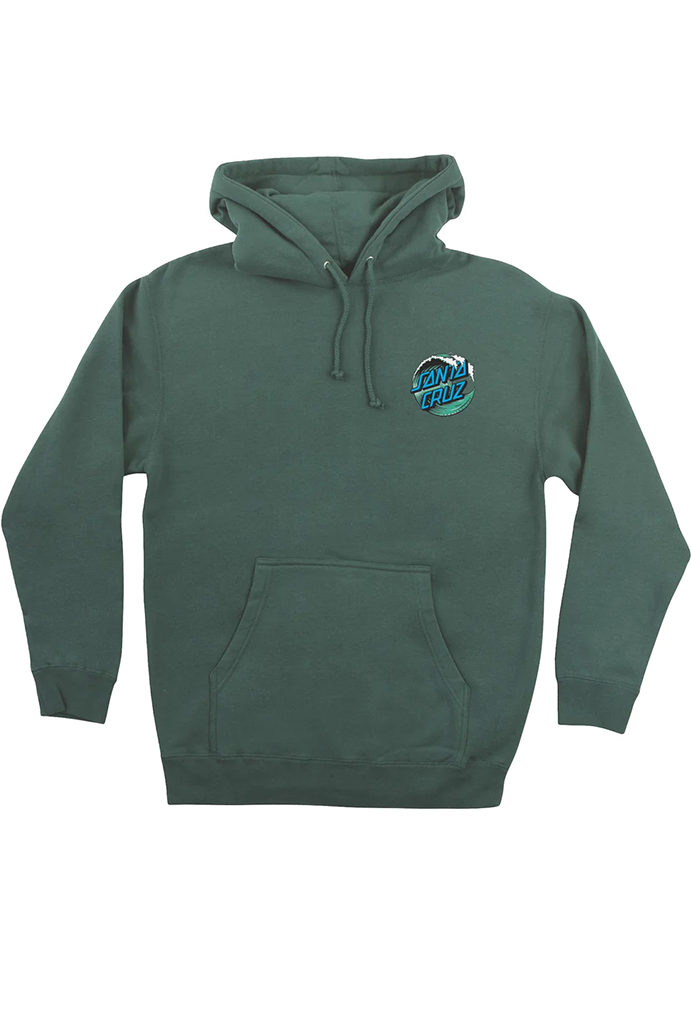 Santa cruz 2025 green hoodie