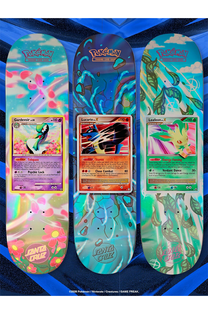 Santa Cruz Skateboards X Pokémon TCG Blind Bag Skateboard Deck