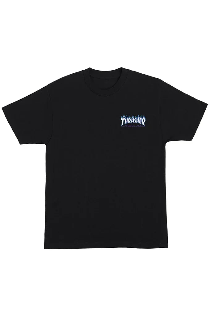Santa Cruz X Thrasher Flame Dot Tee – Mainland Skate & Surf Santa Cruz X Thrasher Flame Dot Tee – Mainland Skate & Surf