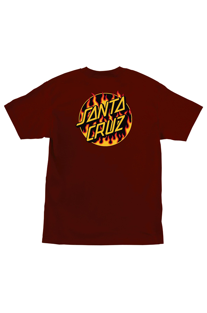 Santa Cruz X Thrasher Flame Dot Tee