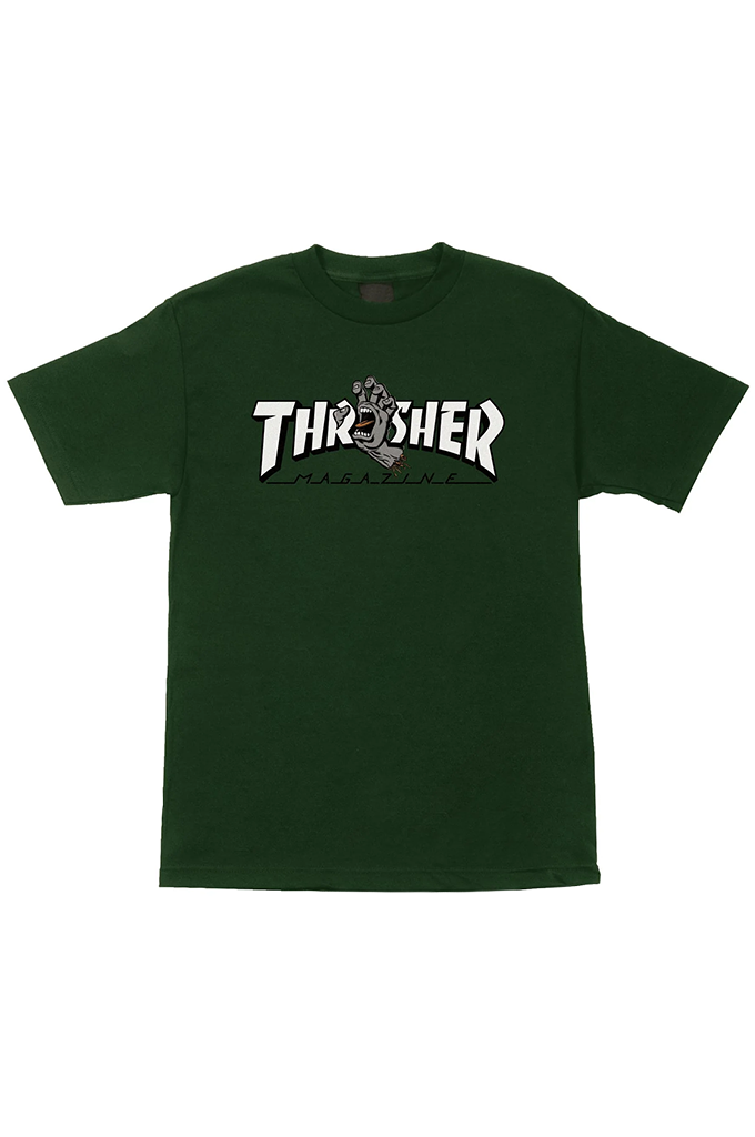 Santa Cruz X Thrasher Screaming Logo Tee