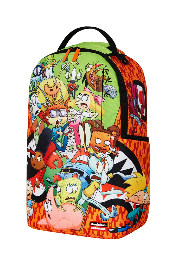 Sprayground X Nickelodeon 90's Nick Character Pile Reveal Backpack
