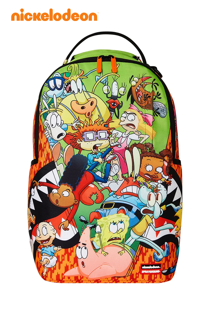 Sprayground X Nickelodeon 90's Nick Character Pile Reveal Backpack