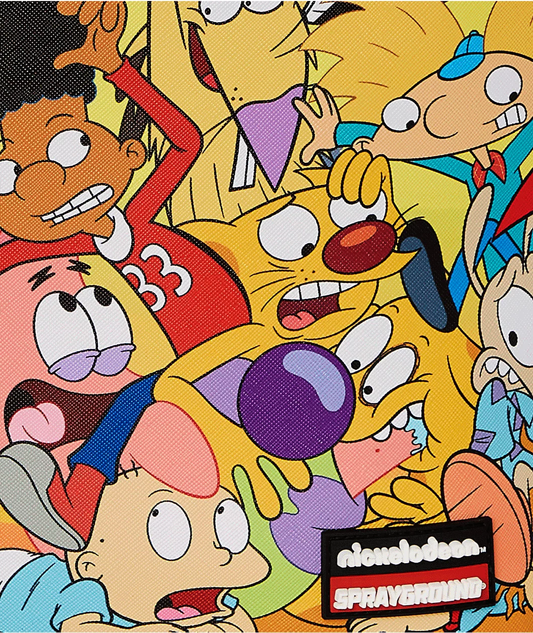 Sprayground X Nickelodeon 90's Nick Crammed Reveal Backpack