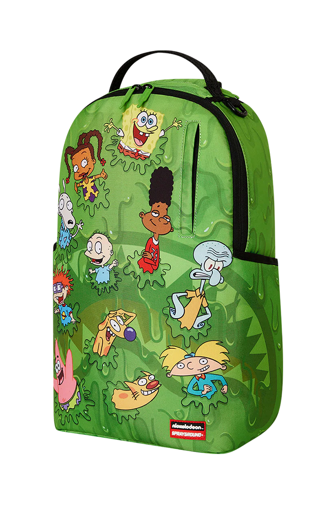 Sprayground X Nickelodeon 90's Nick Slime Drip Nickelodeon Slime Squad Backpack
