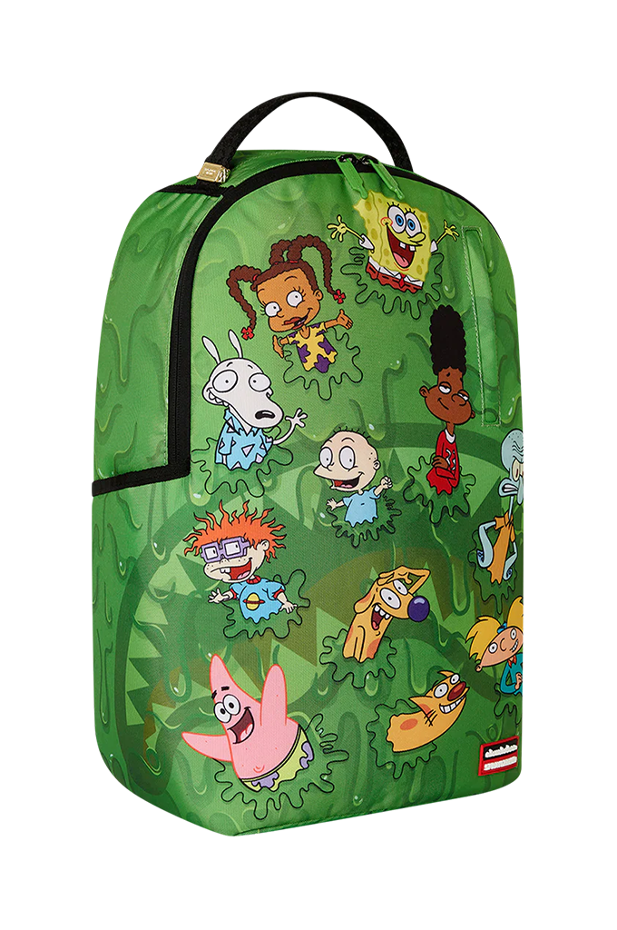 Sprayground X Nickelodeon 90's Nick Slime Drip Nickelodeon Slime Squad Backpack