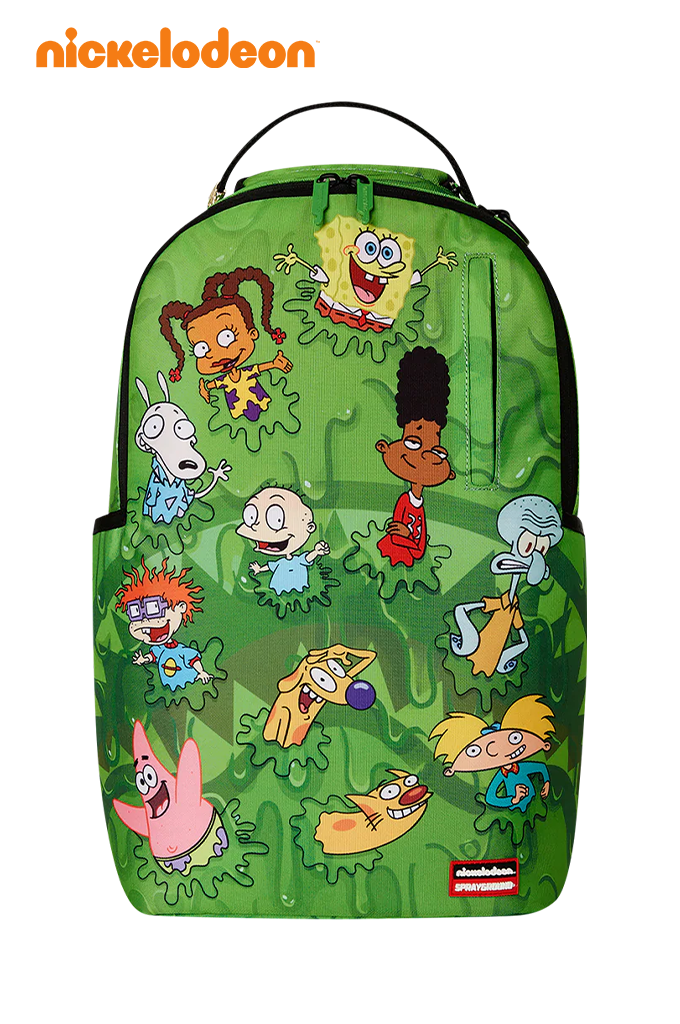 Sprayground X Nickelodeon 90's Nick Slime Drip Nickelodeon Slime Squad Backpack