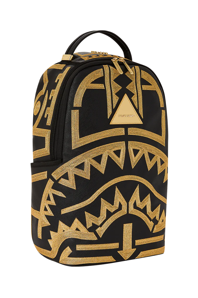 Sprayground Backpack Ai Tribal Gold Stars