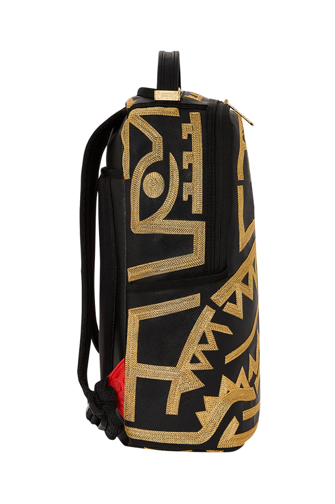 Sprayground Backpack Ai Tribal Gold Stars