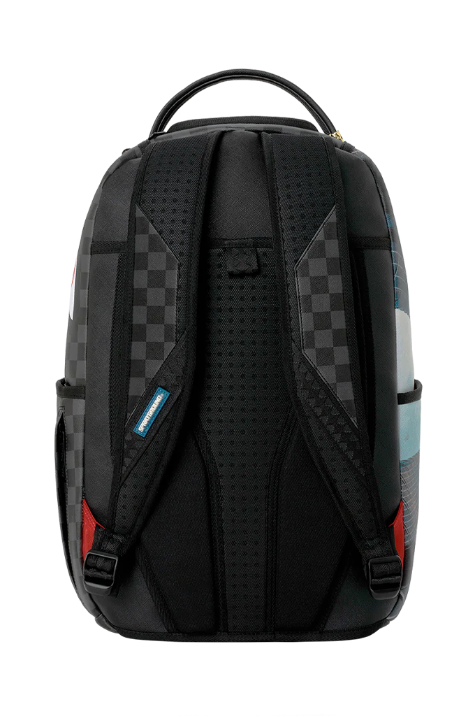Sprayground Marvel Spiderman Official Collab - Curtain Reveal Protect The City Backpack