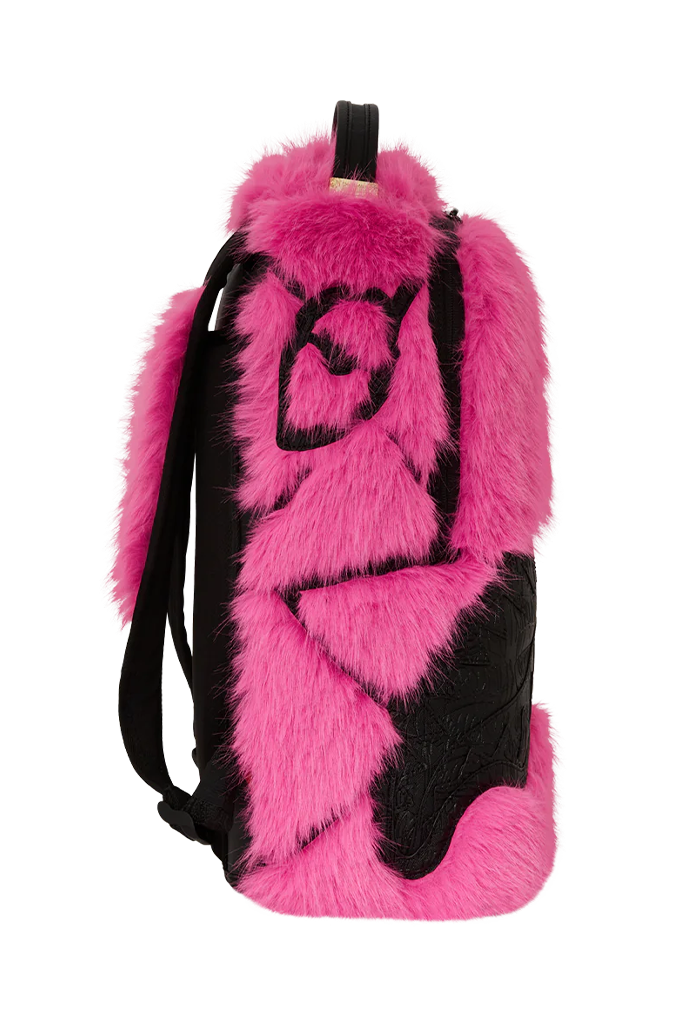 Sprayground A.I. 12 Celestial Powers Faux Fur Sandflower Collab DLXSV Backpack