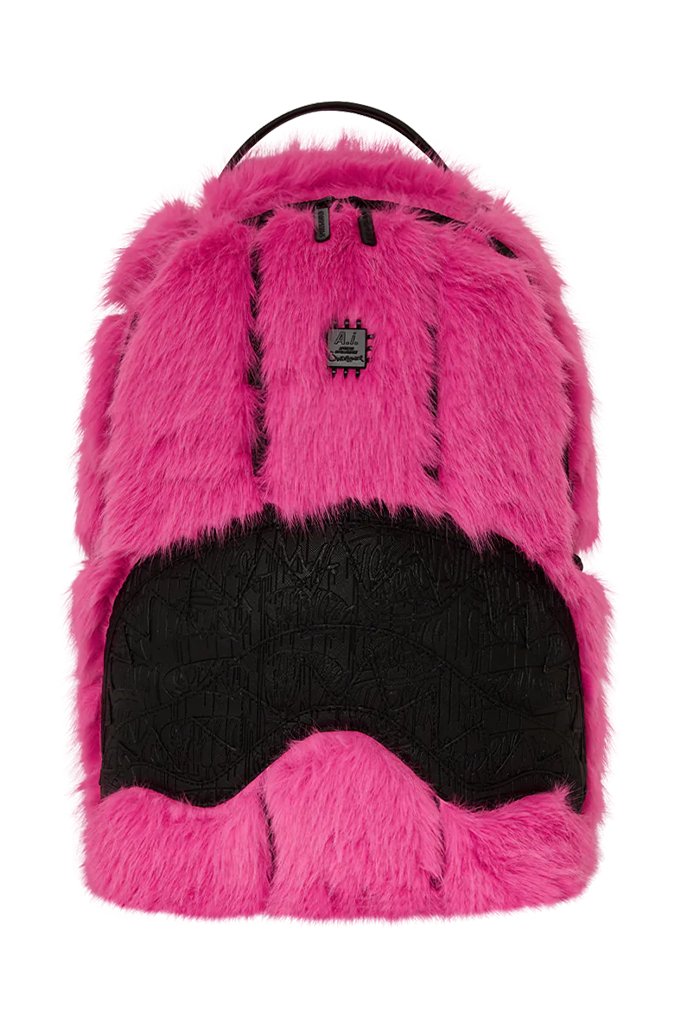 Sprayground A.I. 12 Celestial Powers Faux Fur Sandflower Collab DLXSV Backpack