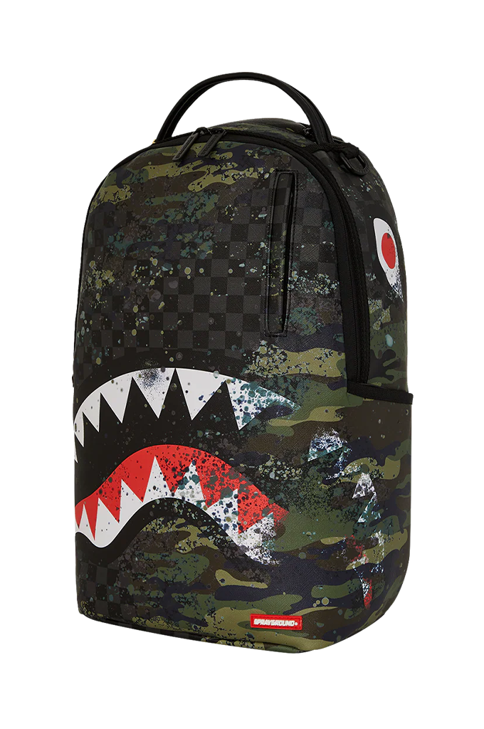 Sprayground Camp Splash T-Rex City Backpack