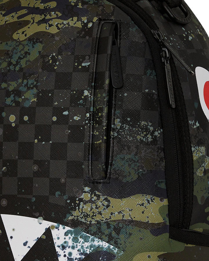 Sprayground Camp Splash T-Rex City Backpack