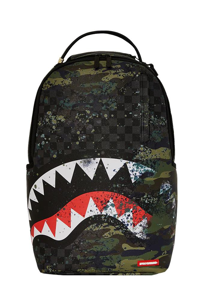 Sprayground Camp Splash T-Rex City Backpack